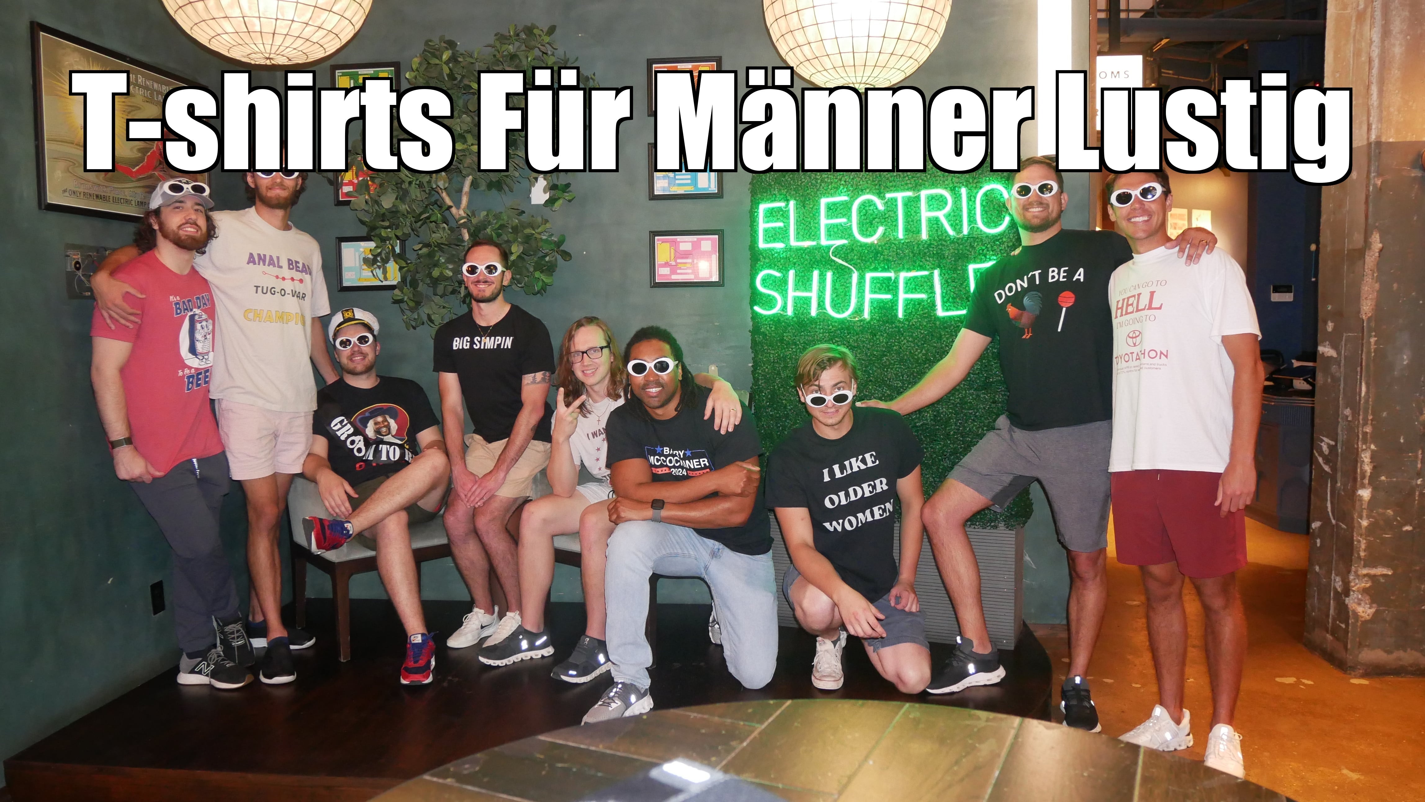 T Shirts Fur Manner Lustig