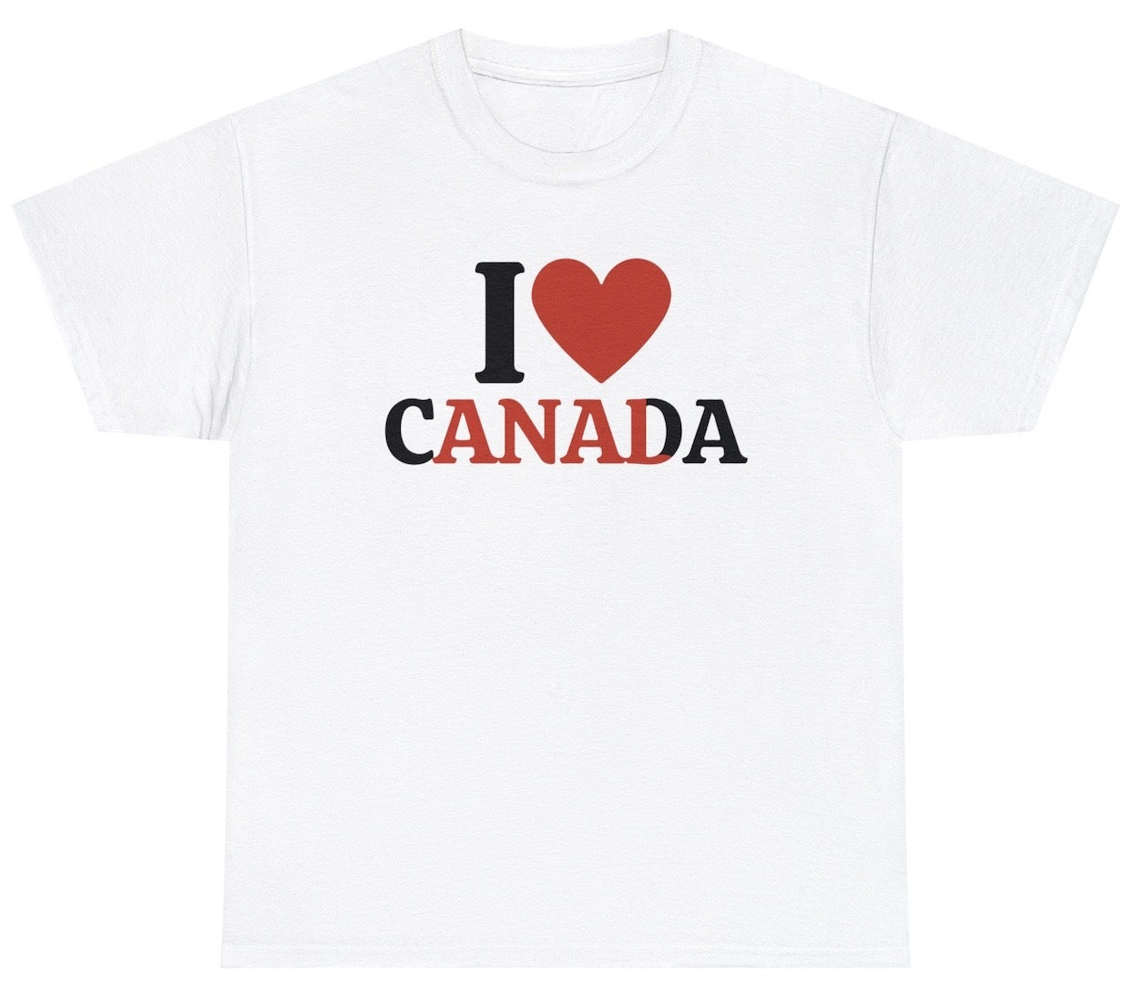 I Love Canada Anal Tee