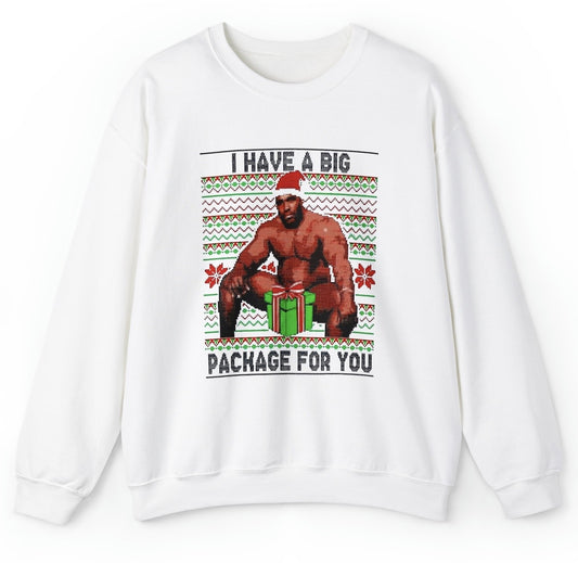 I Have A Big Package For You Barry Wood Sweatshirt