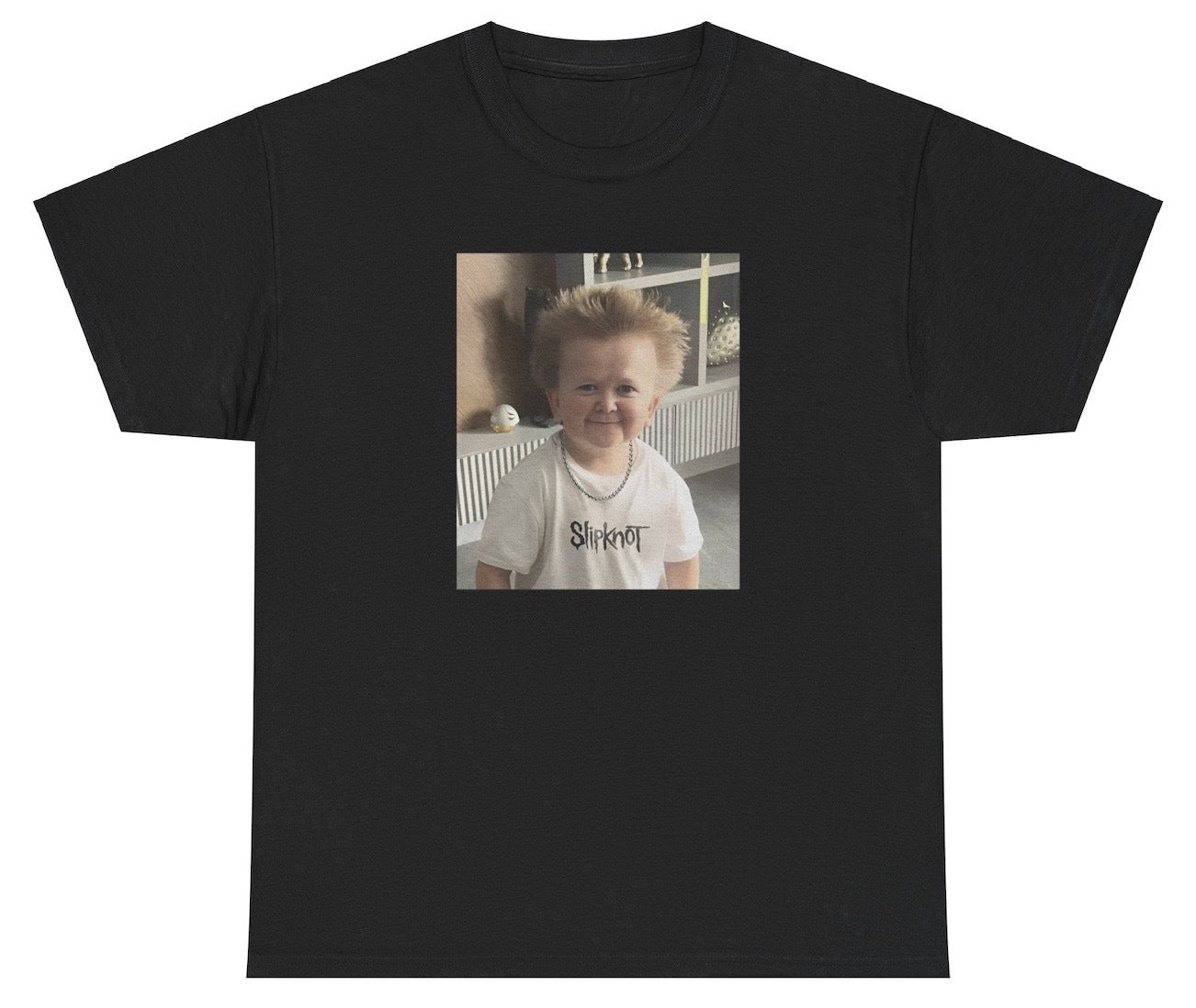 "Funny 'Hasbulla Crazy Hair' t-shirt, perfect for fans of viral memes and internet culture. Great for casual wear and gag gifts."