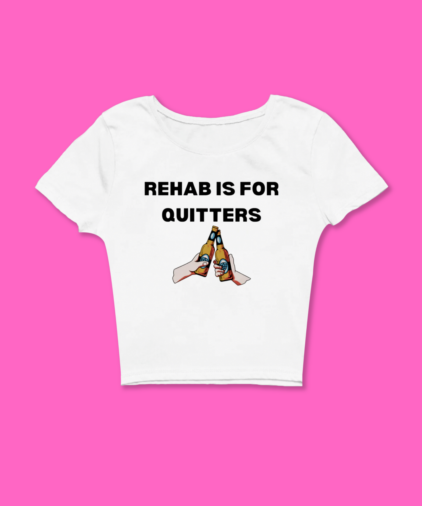Rehab Is For Quitters Baby Tee