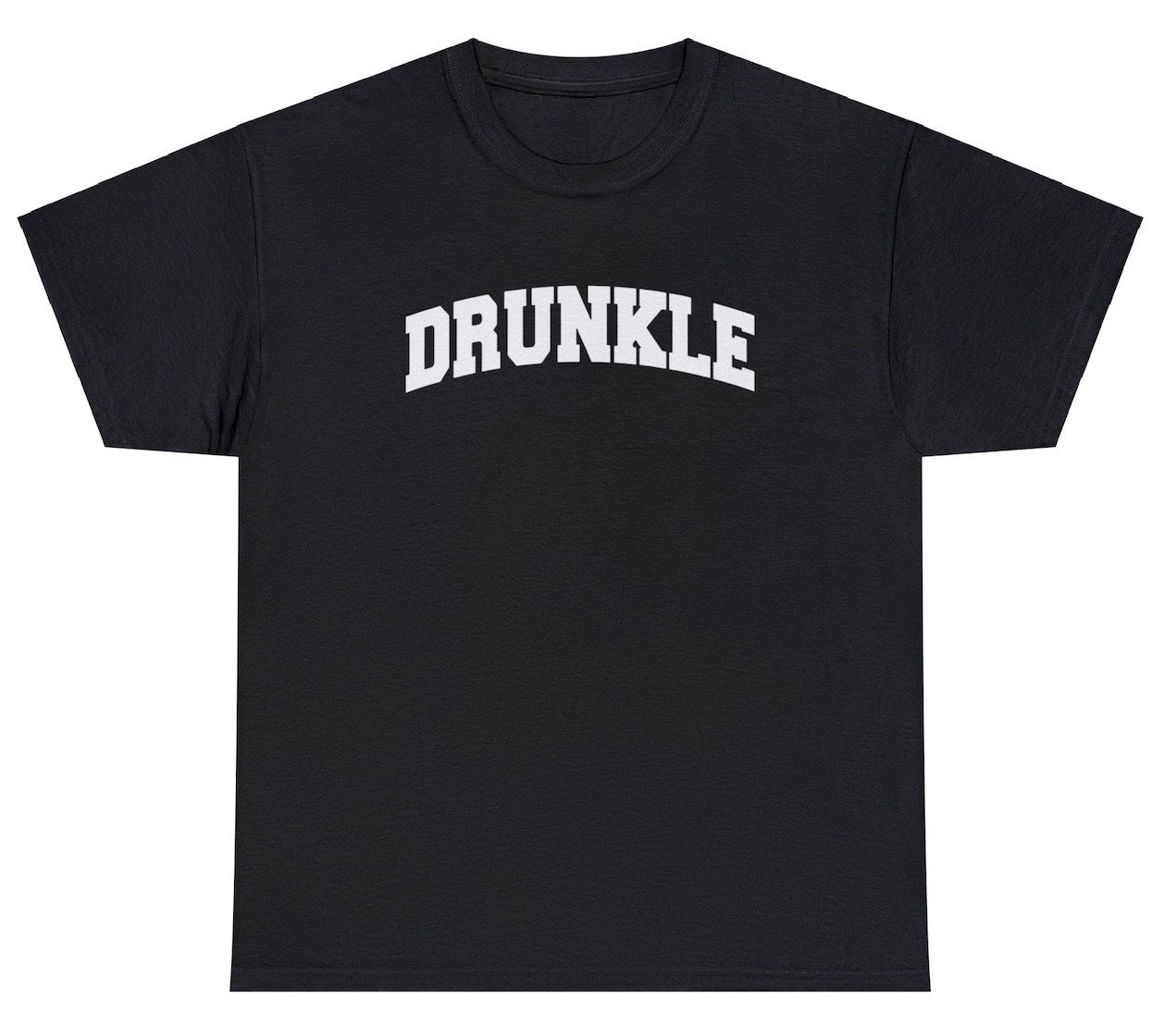 "Funny 'Drunkle' t-shirt featuring playful family humor and quirky design, perfect for uncles with a sense of humor."