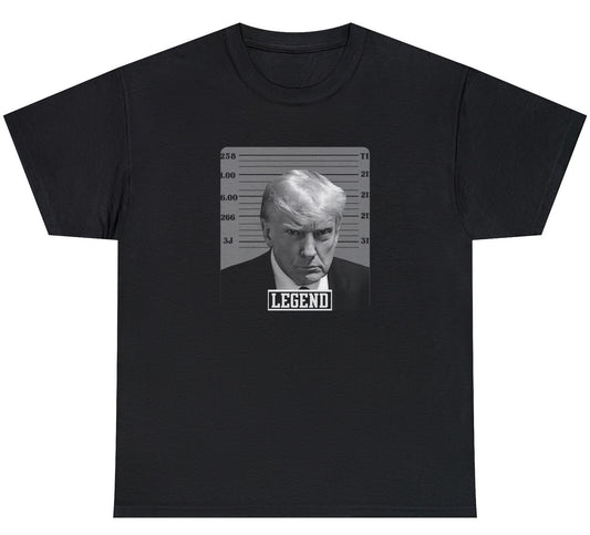 Donald Trump Legend Mugshot Shirt