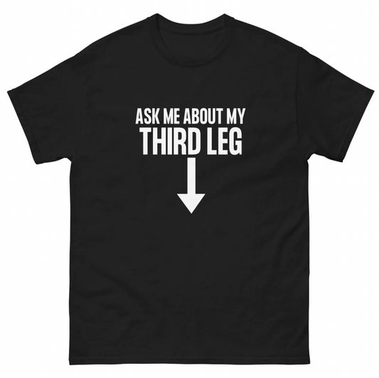 Third Leg Tee (Black)