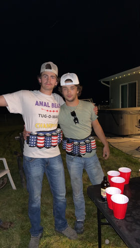 Derek R. wearing Unethical Threads