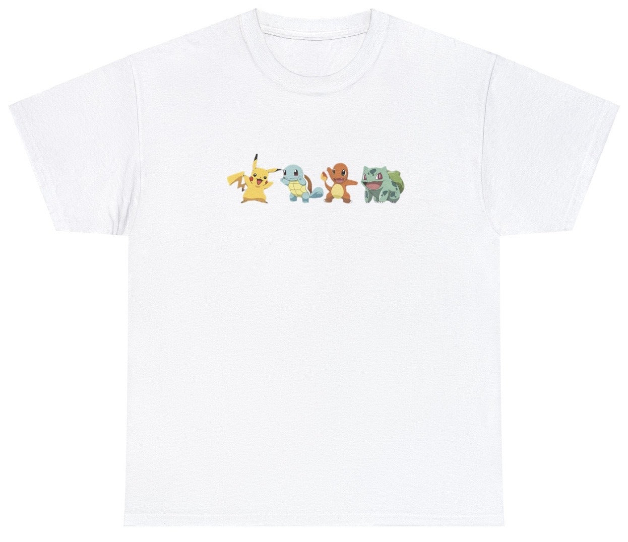 "Playful 'Pokemon' t-shirt for fans of the Pokemon franchise and anime lovers. Great for casual wear and gaming events."

