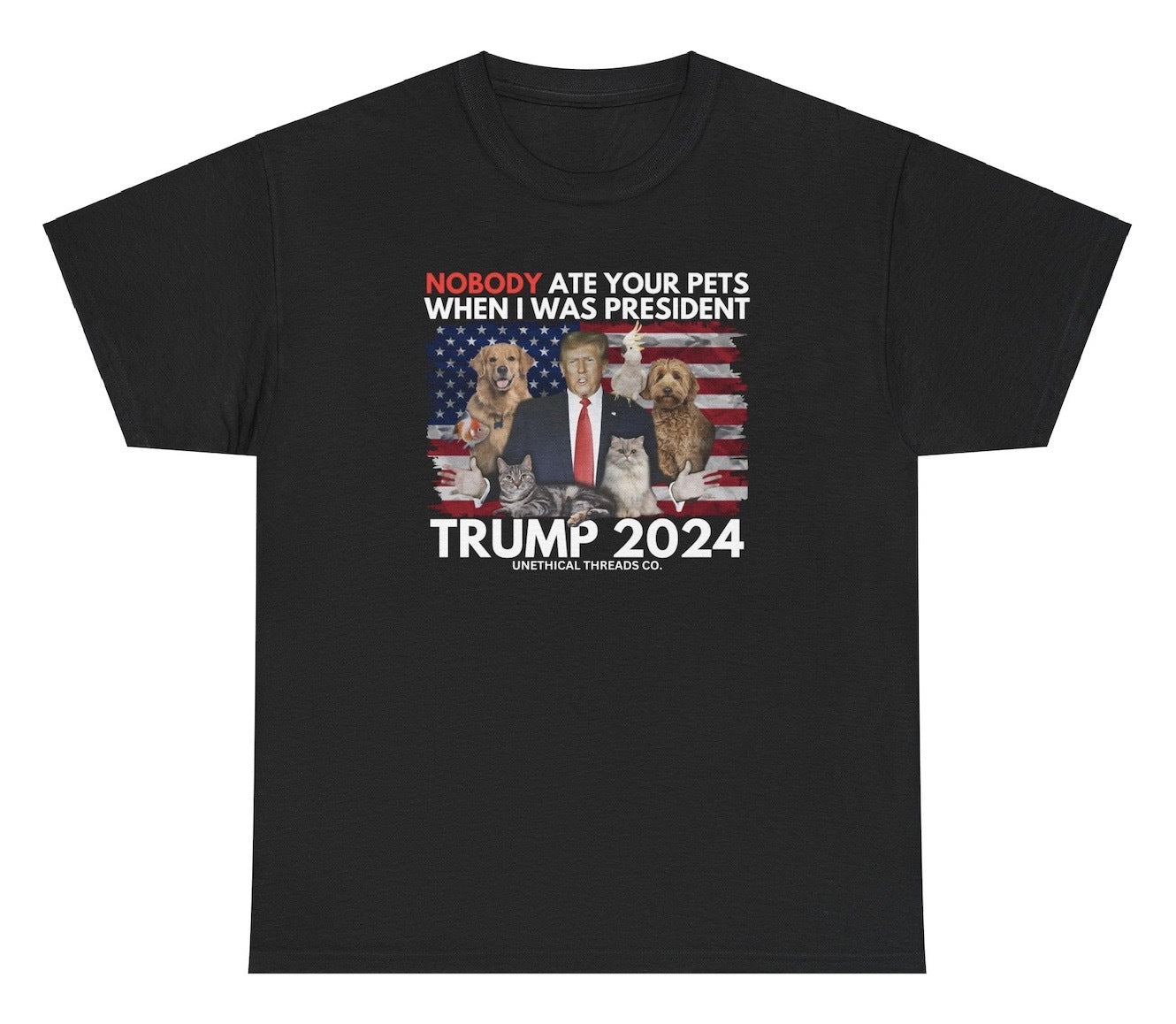 *NEW* Nobody Ate Pets President Trump 2024 Tee