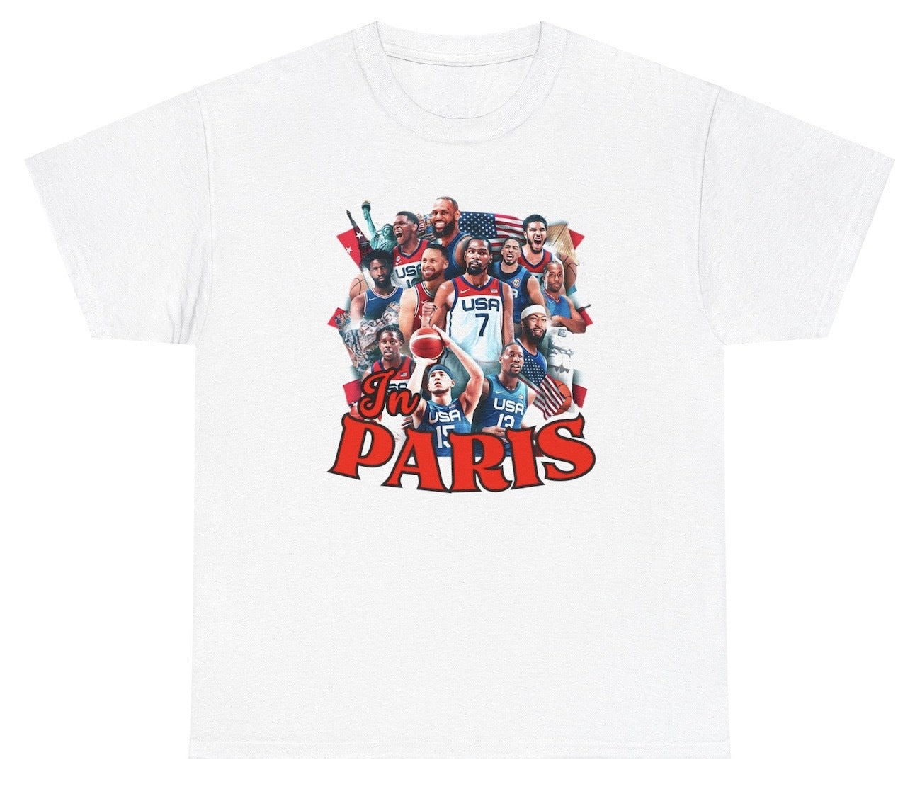 *NEW* N***** In Paris Team USA Parody Tee