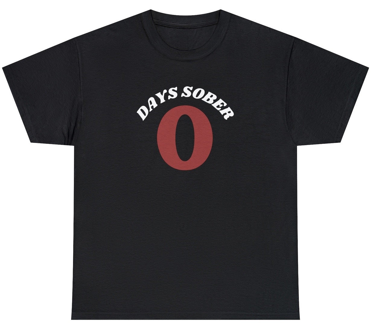Funny '0 Days Sober' Shirt - Alcoholic Day Drinking Tee for Party Club ...