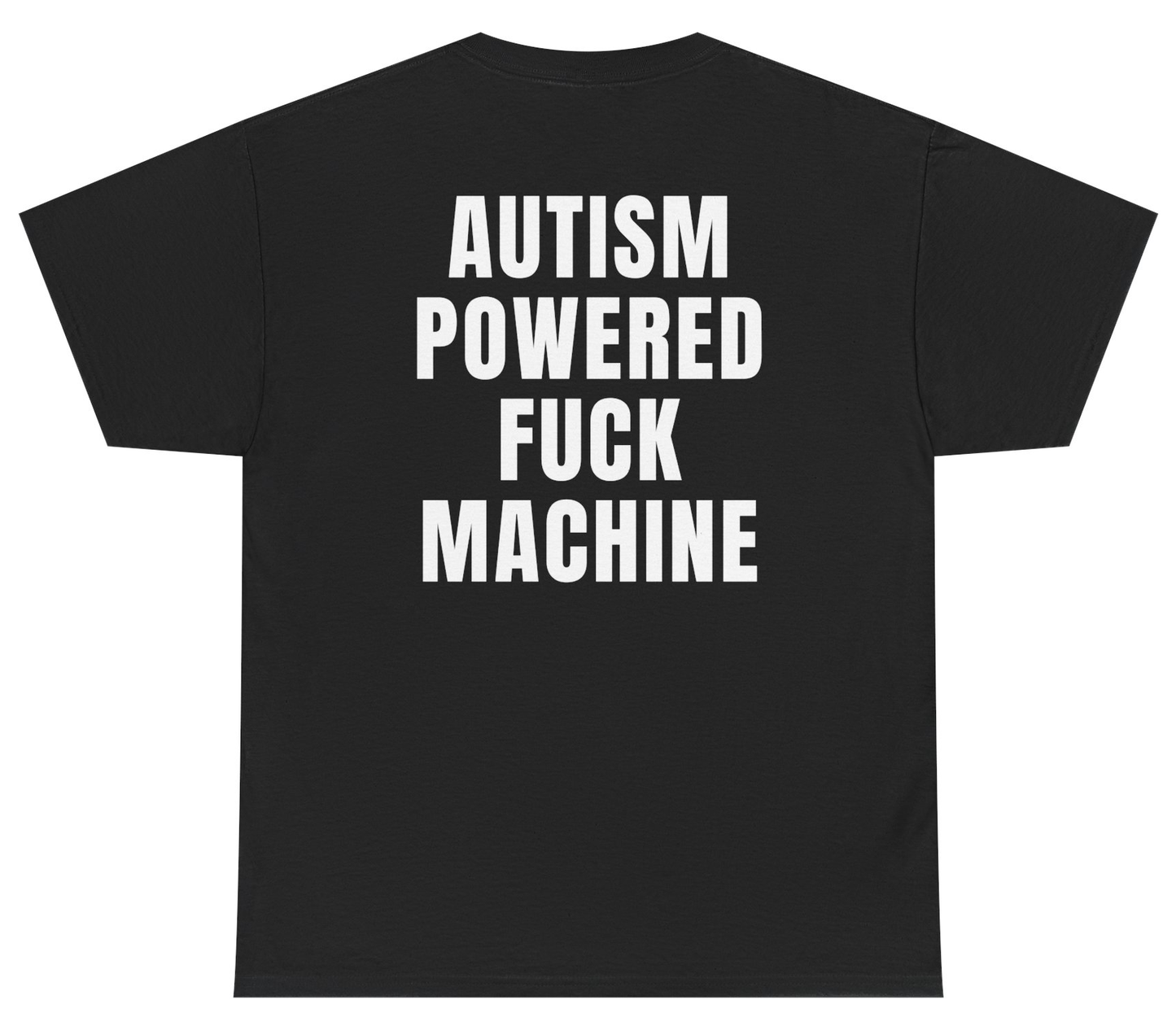 Offensive funny autism meme shirt with chaotic humor design.