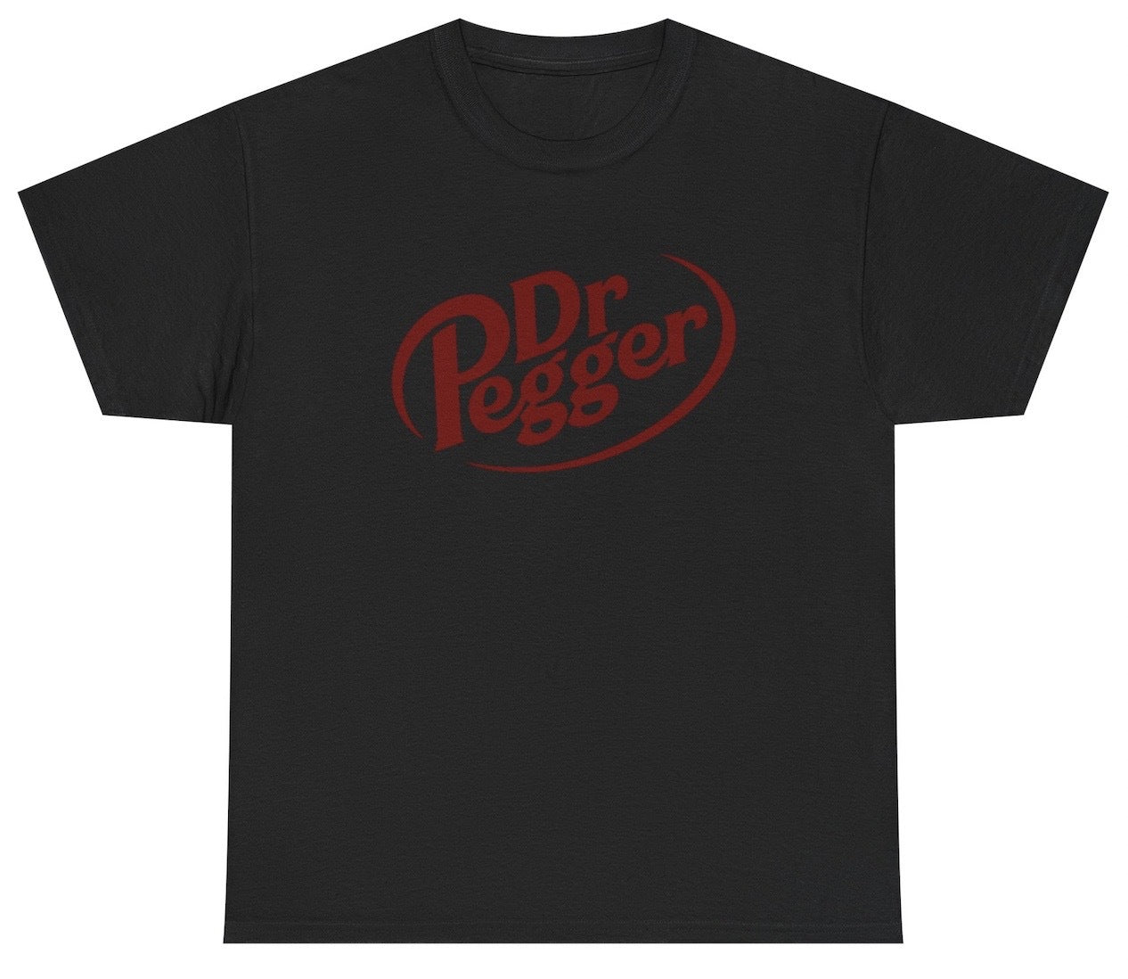 Funny Dr Pegger T-Shirt featuring soda humor and meme-inspired design, perfect for casual wear and humor lovers.