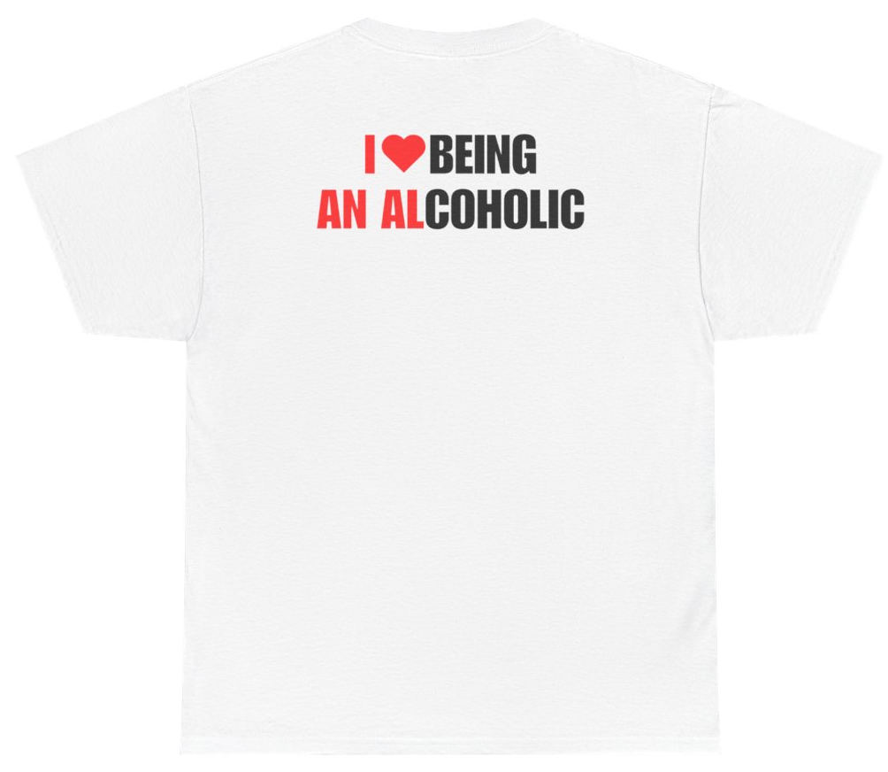 Funny Hidden Word Funny Graphic Tee (BACKPRINT) T-Shirt featuring bold sarcastic humor and graphic design, perfect for casual wear and humor lovers