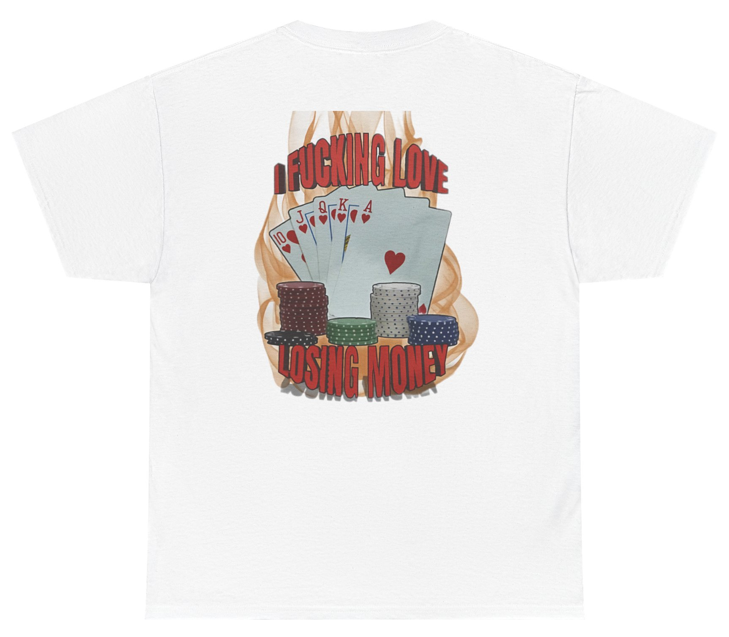 Funny trader meme shirt saying I Love Losing Money.