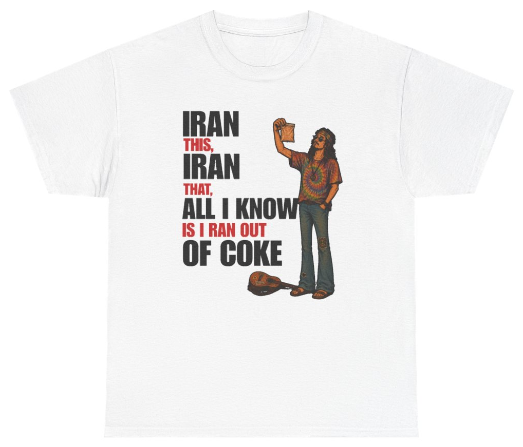 Funny I Ran Out Of Coke T-Shirt featuring bold sarcastic humor and graphic design, perfect for casual wear and humor lovers