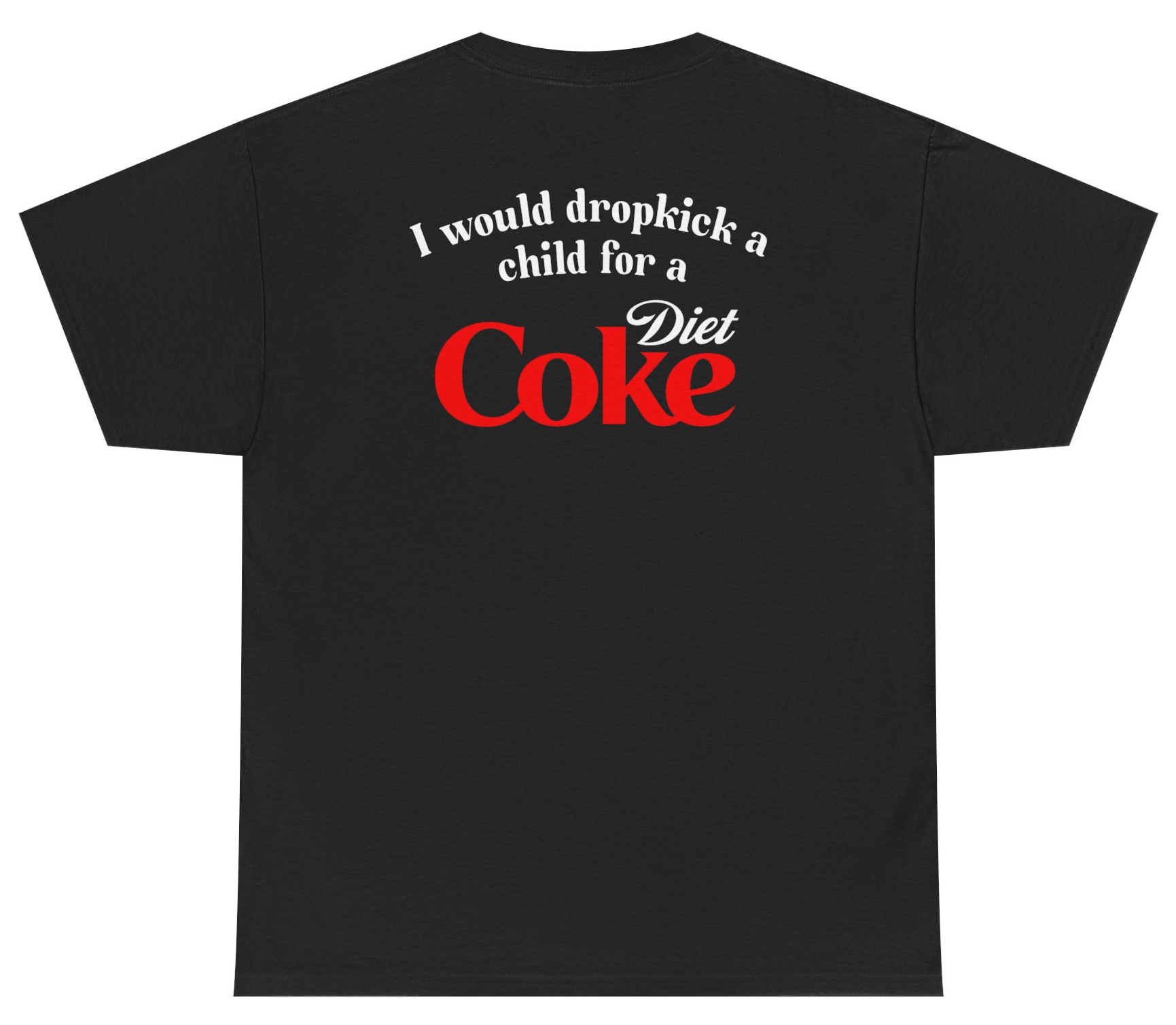 Funny Diet Coke shirt for soda lovers and caffeine addicts.