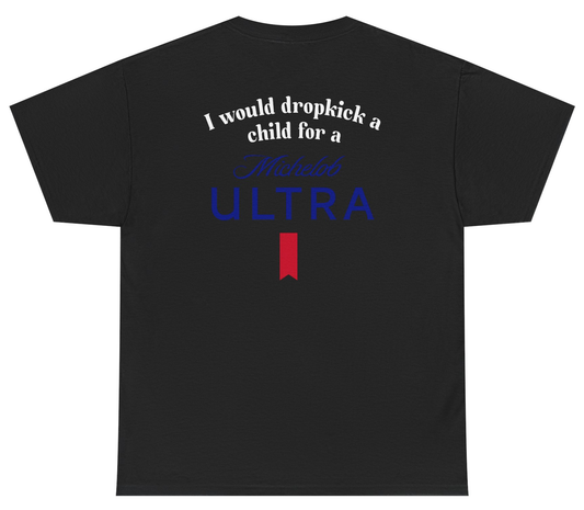 Funny Michelob Ultra parody shirt for beer lovers.