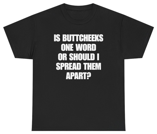 Funny Is One Word Or Should I Spread Them Apart Tee T-Shirt featuring bold sarcastic humor and graphic design, perfect for casual wear and humor lovers