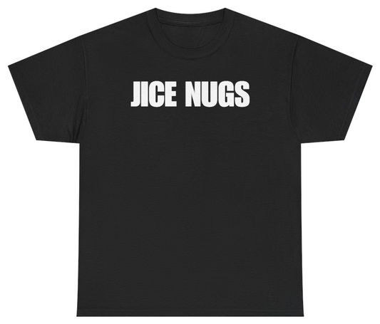 Funny Jice Nugs Tee T-Shirt featuring bold sarcastic humor and graphic design, perfect for casual wear and humor lovers