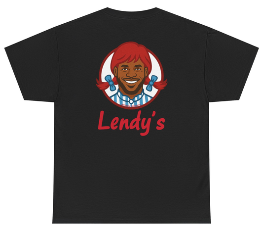 Funny LeBron Wendy’s parody shirt with food meme humor.