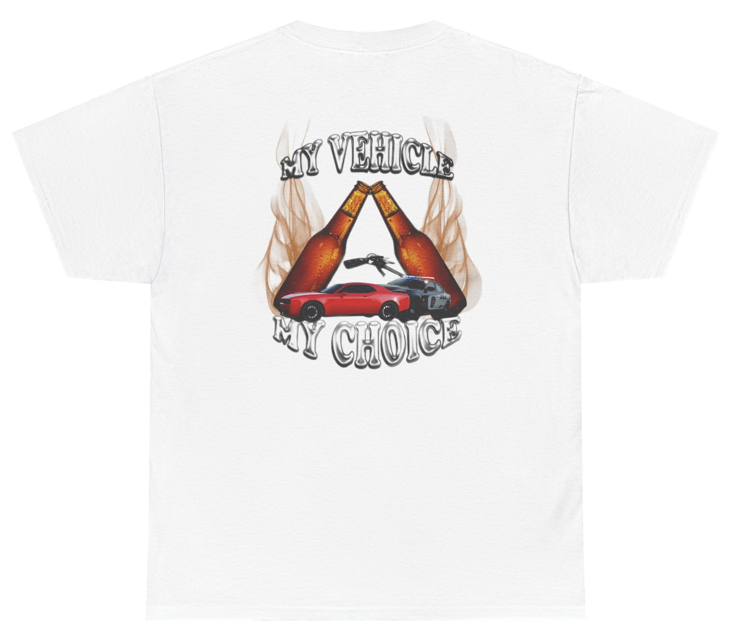 Funny car rights parody shirt with sarcastic political humor.