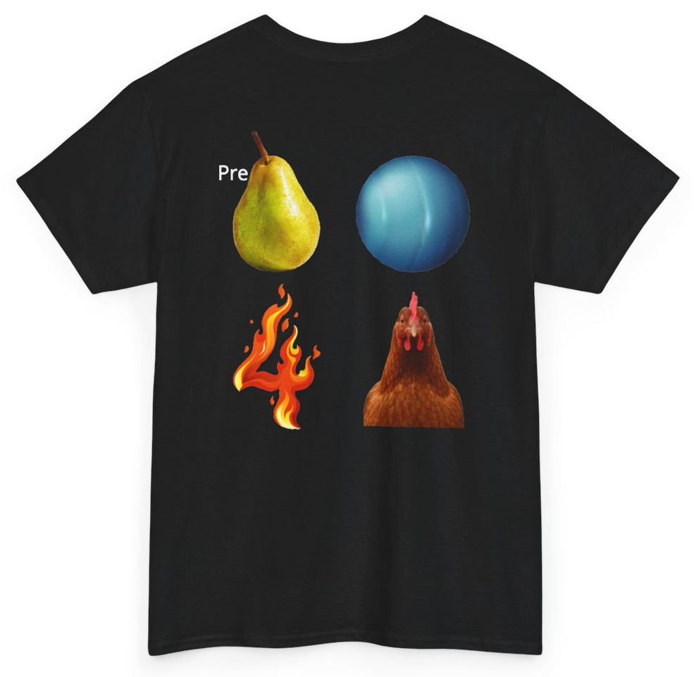Funny Prepare Uranus (BACKPRINT) T-Shirt featuring bold sarcastic humor and graphic design, perfect for casual wear and humor lovers