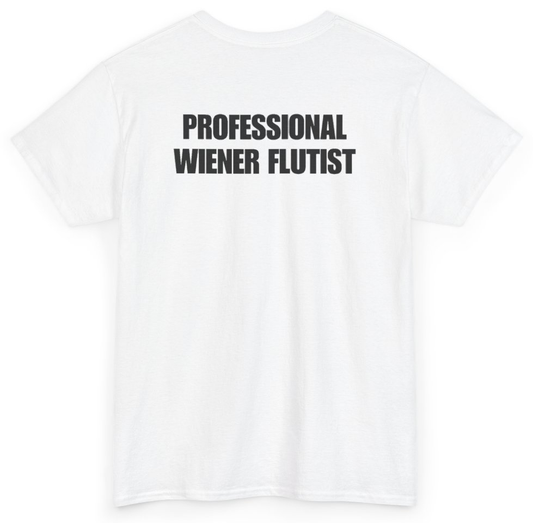 Professional Wiener Flutist Tee (BACKPRINT)