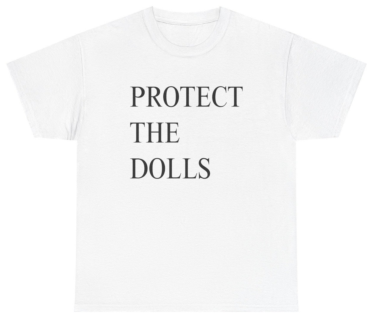 
“Protect The Dolls” T Shirt serves fierce energy with a loud tribute to trans rights, feminist icons, and Pedro Pascal fans. A viral-ready piece made for Gen Z activism, queer sass, and internet-fueled statement fashion.