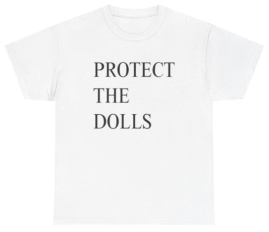 
“Protect The Dolls” T Shirt serves fierce energy with a loud tribute to trans rights, feminist icons, and Pedro Pascal fans. A viral-ready piece made for Gen Z activism, queer sass, and internet-fueled statement fashion.