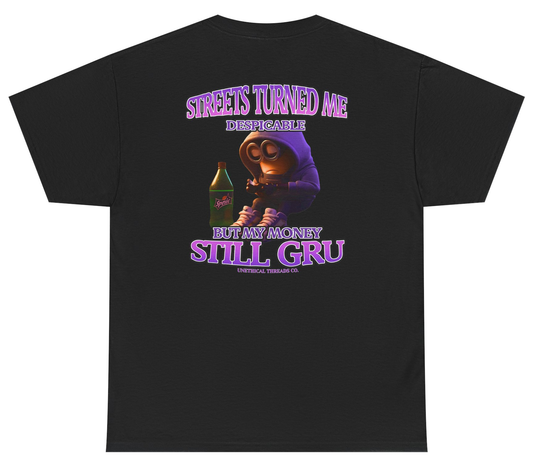 Funny Minions parody shirt saying Streets Turned Me Despicable.