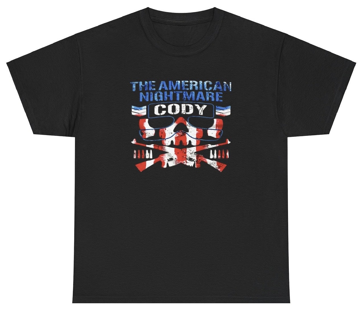 AAA Cody Rhoades T Shirt The American Nightmare WWE Wrestlemania Smackdown Merch Tee