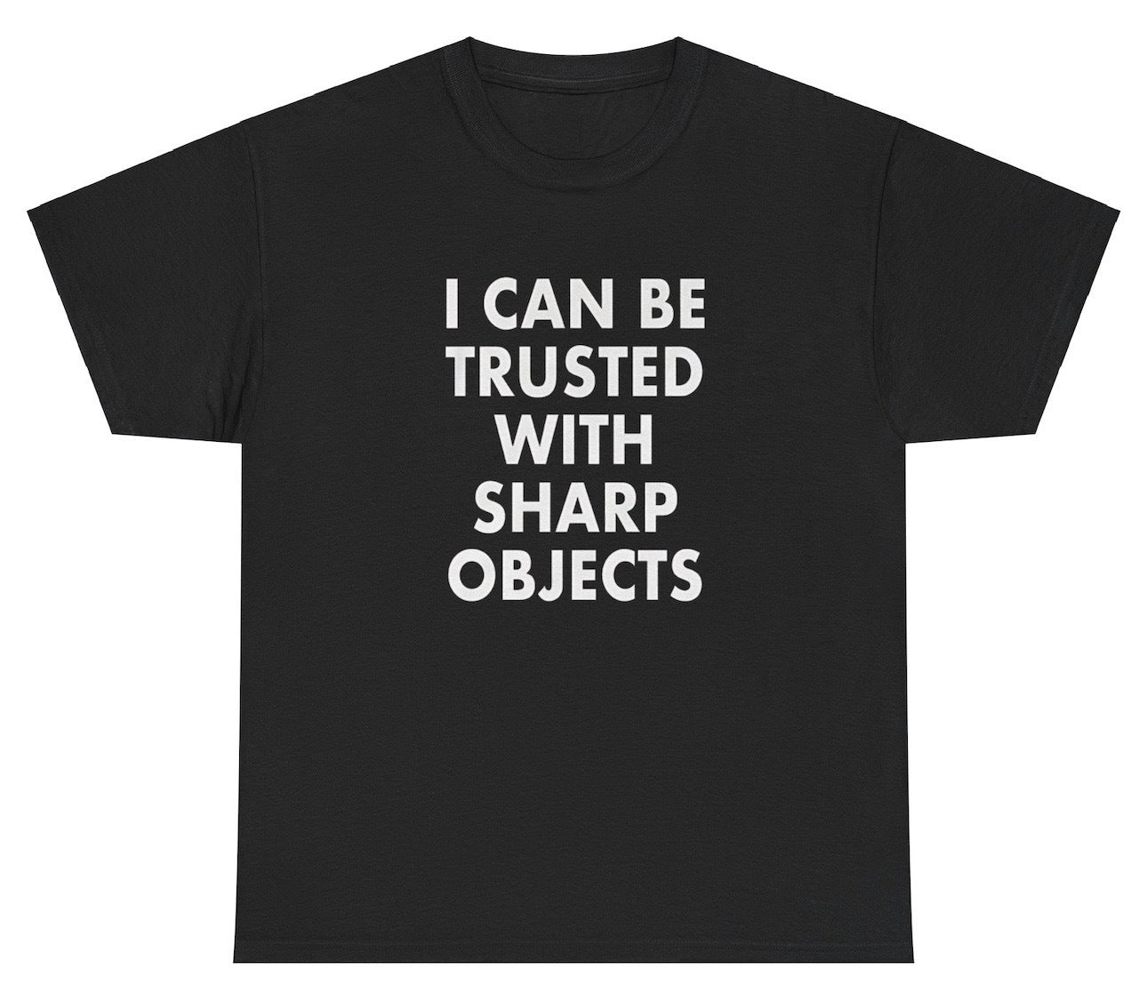 AAA I Can Be Trusted With Sharp Objects T Shirt