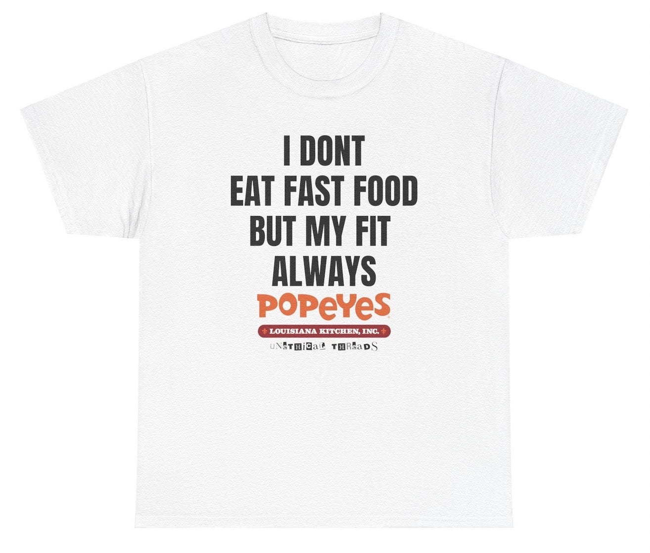 *NEW* Fast Food Fit Popeyes Tee