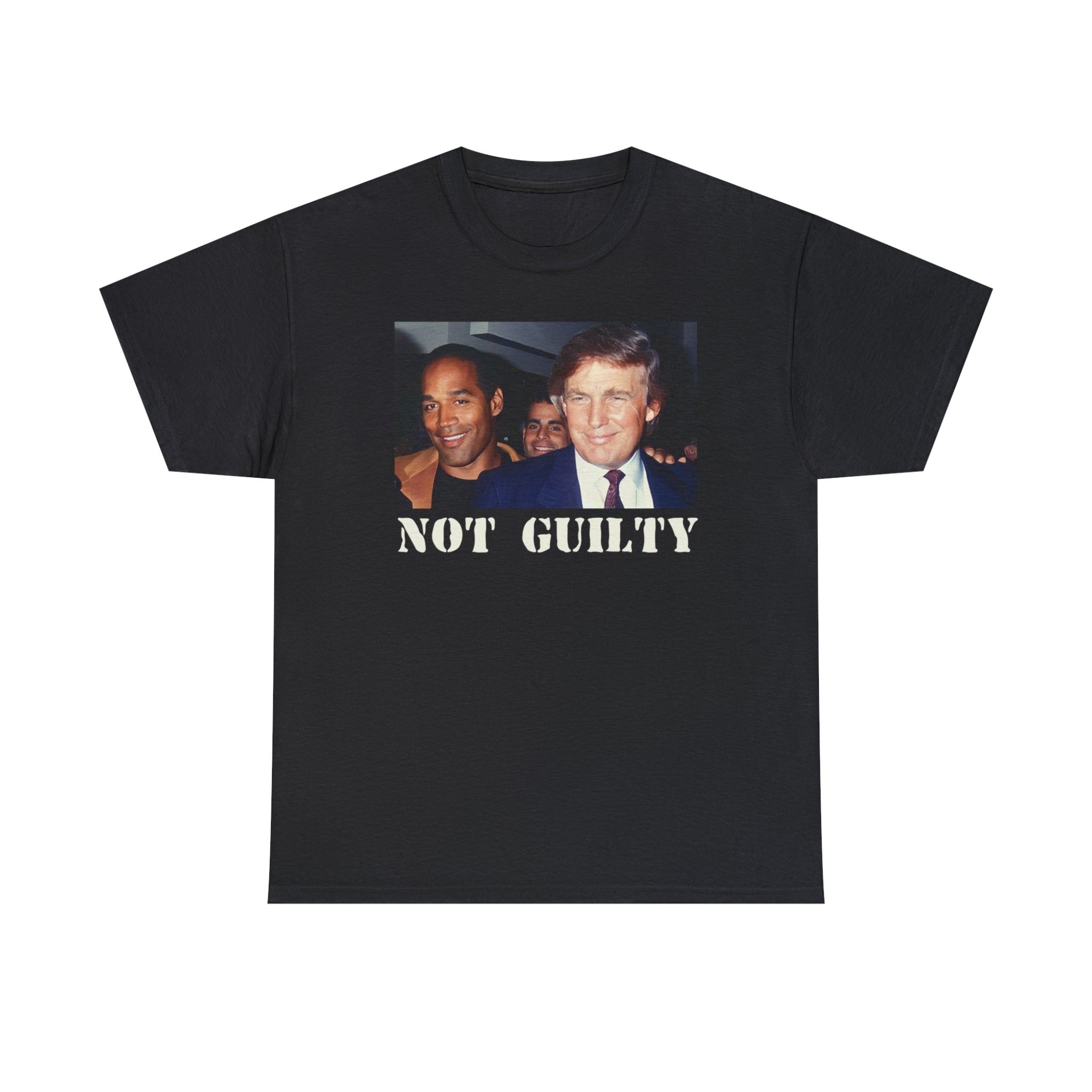 Not Guilty T Shirt Funny Donald Trump OJ Simpson Republican Humor